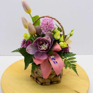 Pink basket