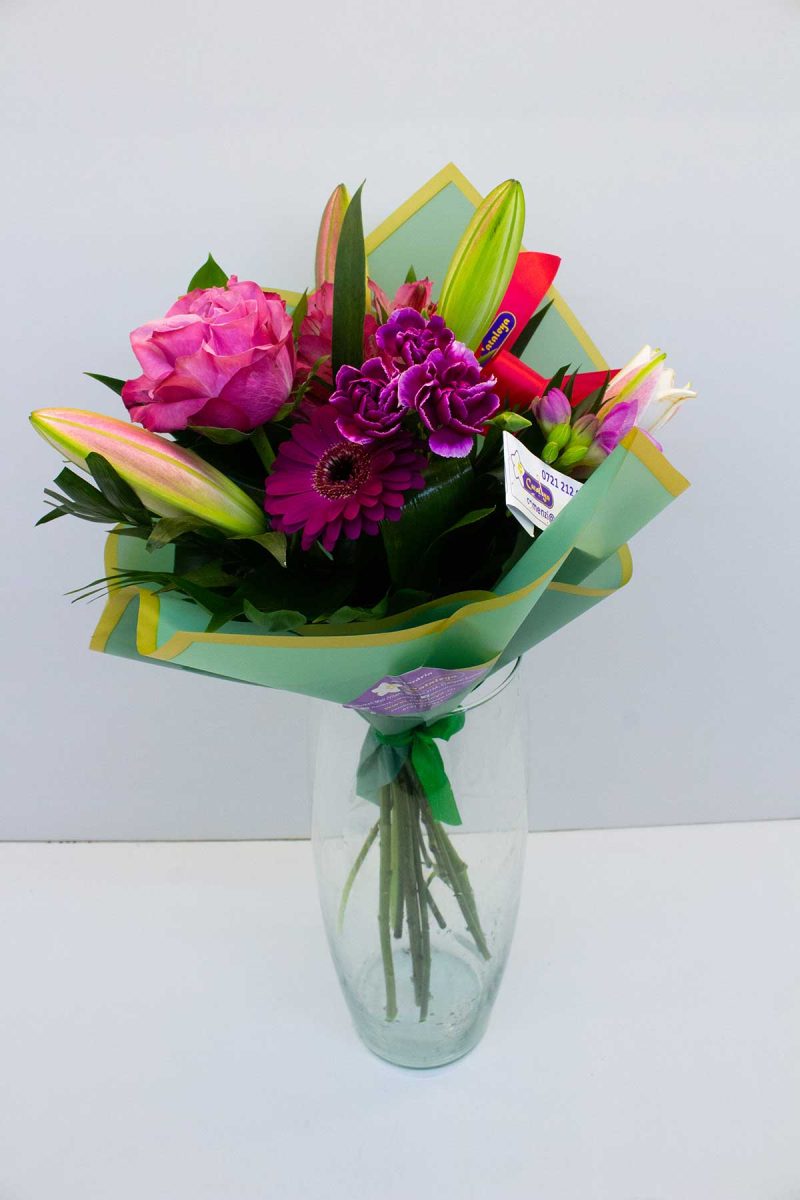 Buchet fucsia