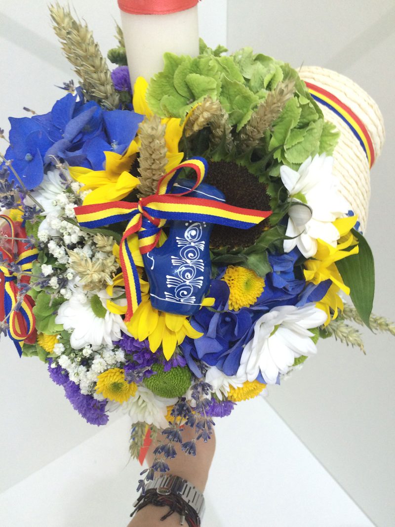 Lumanare botez traditionala