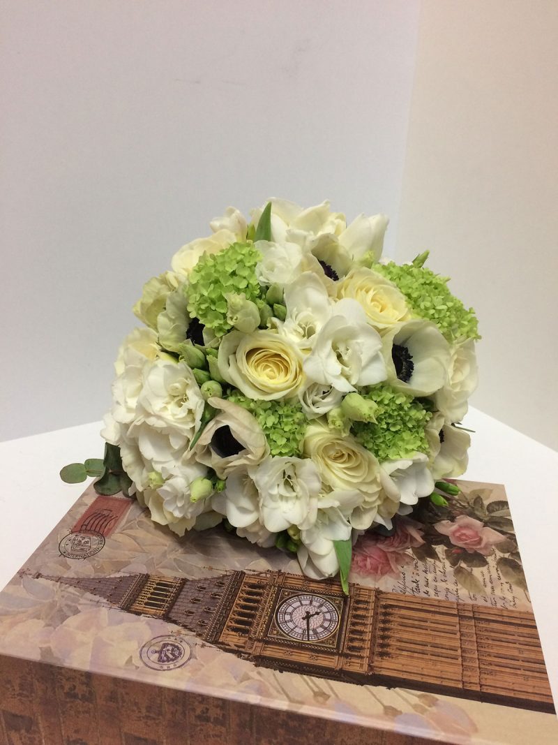 Buchet cununie alb