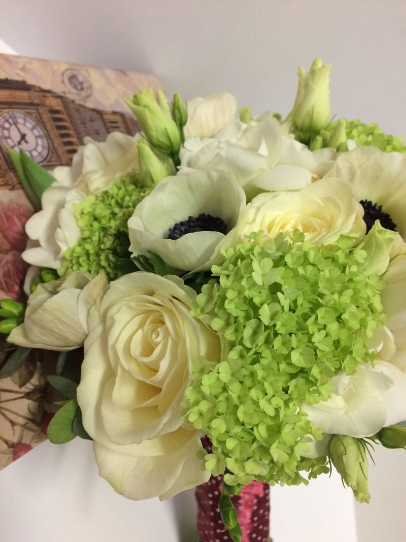 Buchet cununie alb