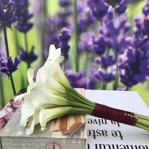 Buchet cale albe